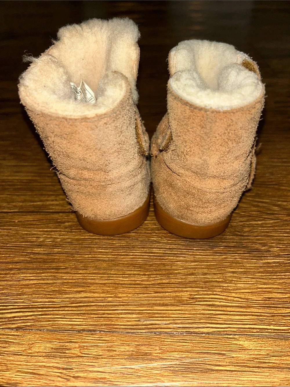 UGG Keelan I| Kids Tan Suede Shearling Boots